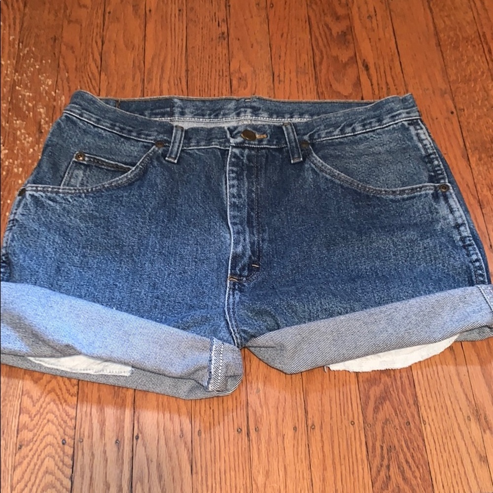 Vintage Wrangler Cut Off  High Waisted Shorts